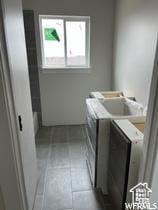 1923 W 1340 N, Clinton, UT 84015 - laundry area featuring washing machine and clothes dryer