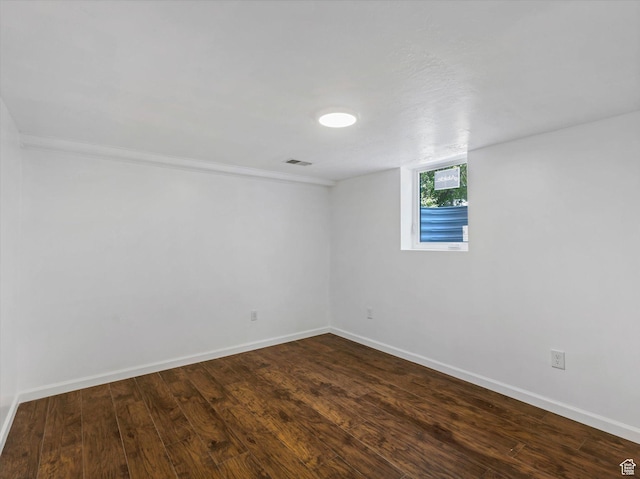5147 S 2200 W, Salt Lake City, UT 84129 - empty room with dark wood-type flooring and baseboards