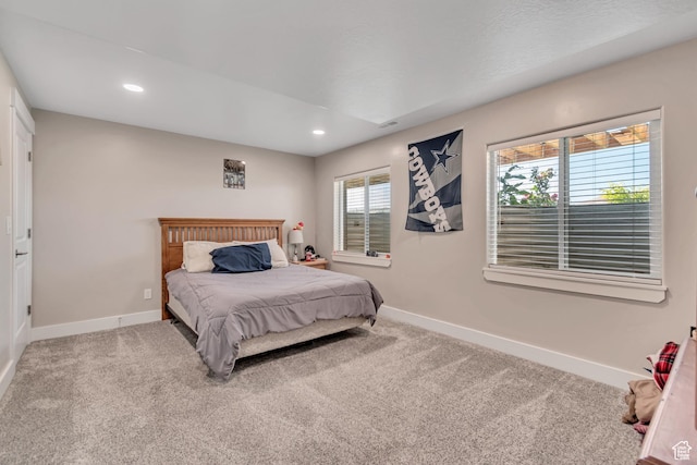 719 E Center St, Genola, UT 84655 - carpeted bedroom with baseboards and recessed lighting