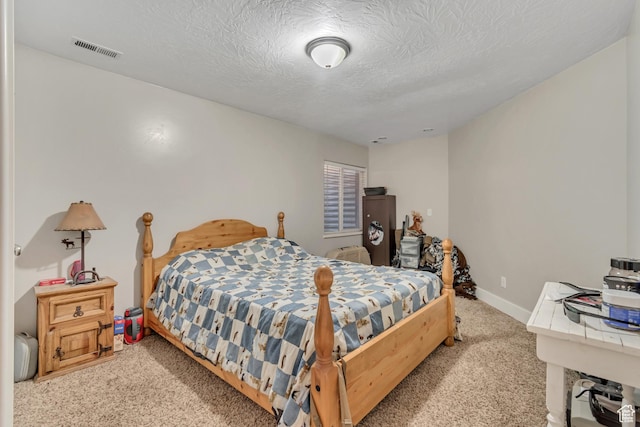 719 E Center St, Genola, UT 84655 - carpeted bedroom featuring baseboards and a textured ceiling