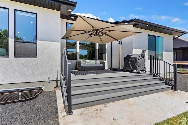407 W 275 N, Morgan, UT 84050 - view of patio with area for grilling