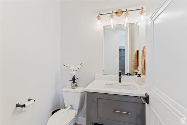 407 W 275 N, Morgan, UT 84050 - half bath featuring vanity and toilet