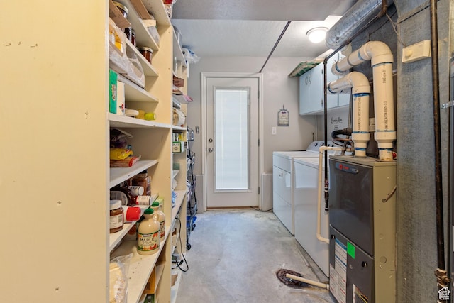 408 E 850 N, Brigham City, UT 84302 - laundry room with washing machine and dryer and cabinet space