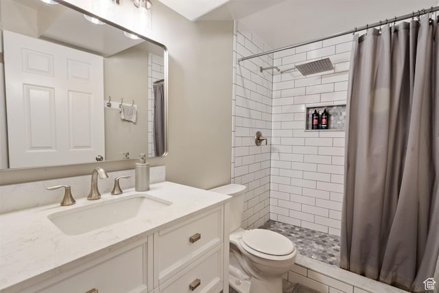 408 E 850 N, Brigham City, UT 84302 - full bath with toilet, vanity, and a tile shower