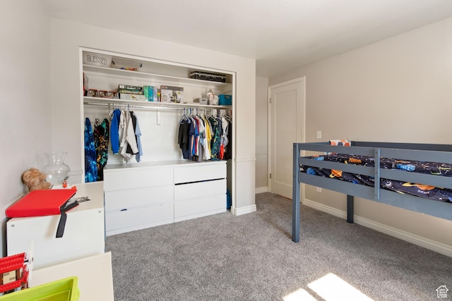 408 E 850 N, Brigham City, UT 84302 - bedroom featuring a closet, light carpet, and baseboards