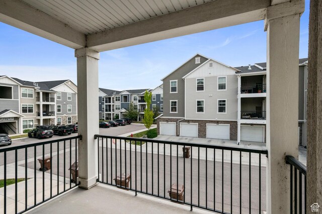 633 N Sun Peak Dr, Vineyard, UT 84059 - balcony with a residential view