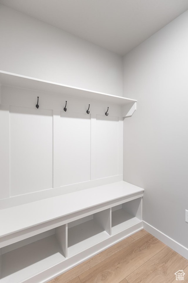 3087 N 2875 W Unit 4, Plain City, UT 84404 - mudroom featuring light wood-style floors and baseboards