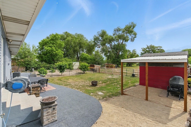 12345 S Redwood Rd, Riverton, UT 84065 - view of patio with outdoor dining area and grilling area