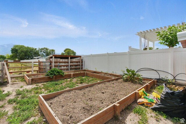 12345 S Redwood Rd, Riverton, UT 84065 - view of yard featuring a vegetable garden