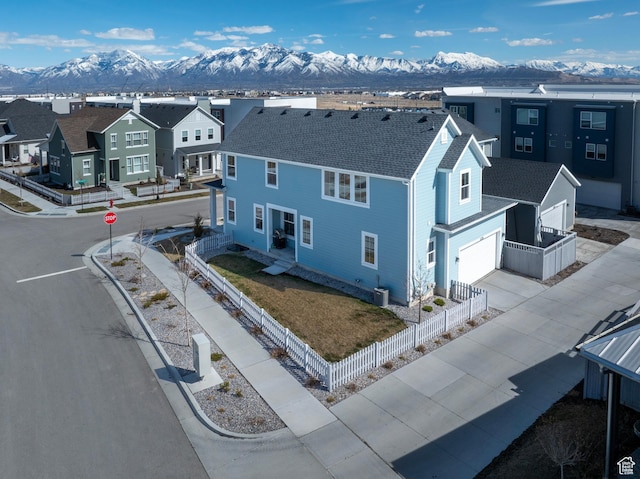 11228 S Old Bridge Rd W, South Jordan, UT 84009 - aerial view of residential area featuring mountains