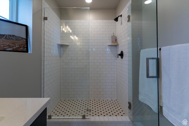 11228 S Old Bridge Rd W, South Jordan, UT 84009 - full bathroom with a shower stall and vanity