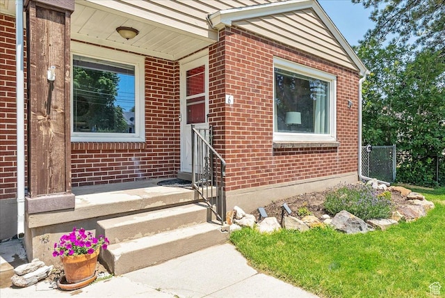 6 W Miller St S, Salt Lake City, UT 84107 - view of exterior entry with brick siding
