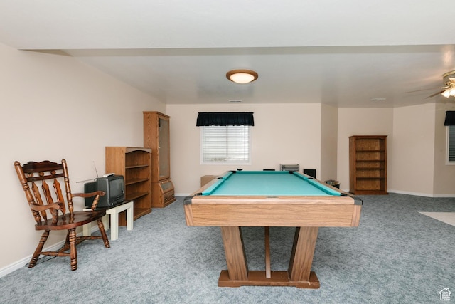 831 S 1150 E, Preston, ID 83263 - playroom with light colored carpet, billiards, and baseboards