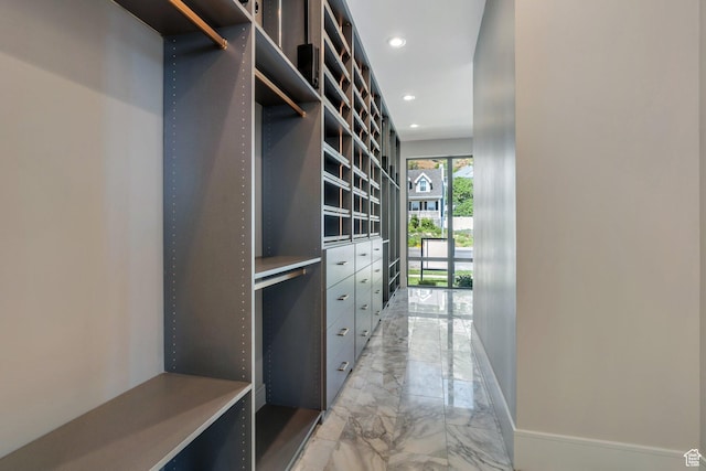 3943 N Foothill Dr, Provo, UT 84604 - spacious closet with light marble finish floors