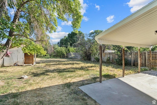 155 W 800 N, Spanish Fork, UT 84660 - view of yard featuring a patio area