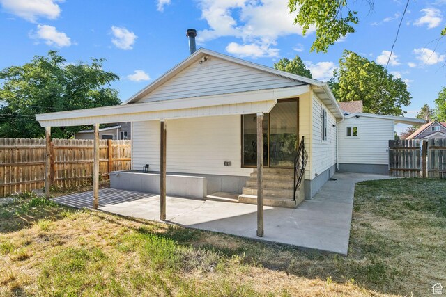 155 W 800 N, Spanish Fork, UT 84660 - back of house with a patio
