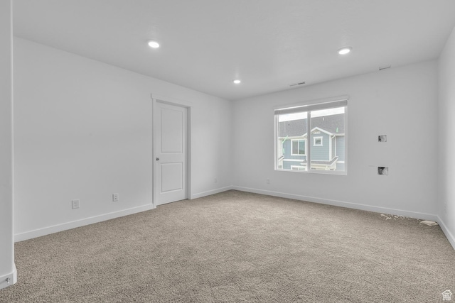1895 S 530 W Unit 1193, Provo, UT 84601 - empty room with carpet flooring, recessed lighting, and baseboards