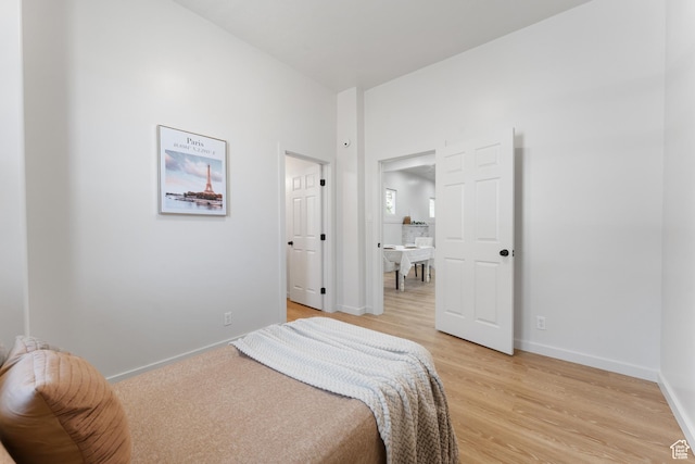 2802 W 5600 S, Roy, UT 84067 - bedroom with light wood-style floors and baseboards