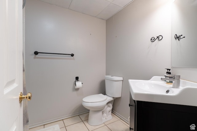 1820 E Meadow Dr S, Cottonwood Heights, UT 84121 - bathroom featuring tile patterned floors and vanity