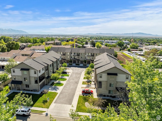 1940 S 200 W Unit 11, Bountiful, UT 84010 - aerial perspective of suburban area featuring a mountain backdrop