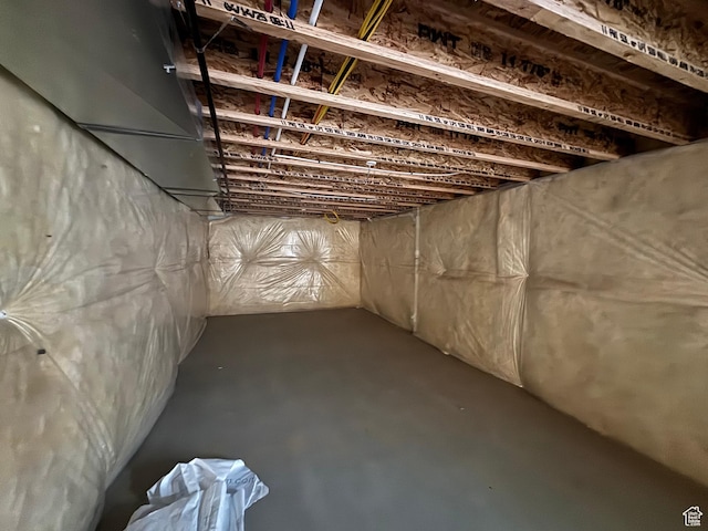 722 N Jenny Ln, Morgan, UT 84050 - view of unfinished basement