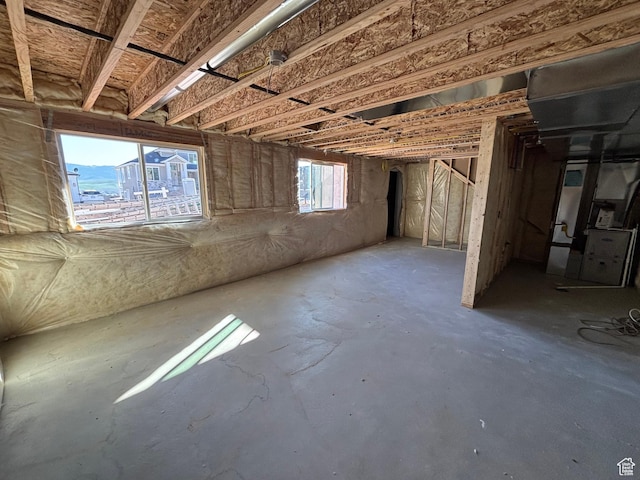 722 N Jenny Ln, Morgan, UT 84050 - basement featuring heating unit
