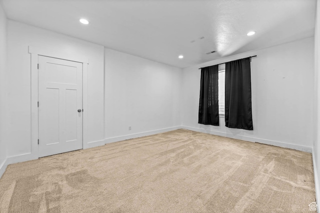9447 N Arrowhead Dr, Eagle Mountain, UT 84005 - unfurnished room featuring carpet, recessed lighting, and baseboards