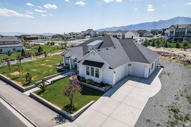 9447 N Arrowhead Dr, Eagle Mountain, UT 84005 - aerial view of residential area with mountains