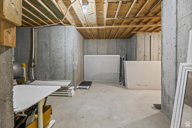 9447 N Arrowhead Dr, Eagle Mountain, UT 84005 - view of unfinished basement