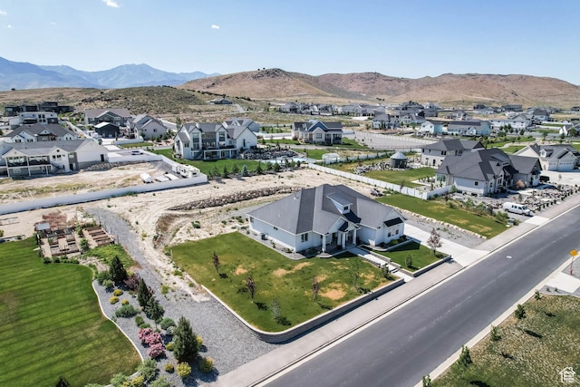 9447 N Arrowhead Dr, Eagle Mountain, UT 84005 - aerial perspective of suburban area with mountains