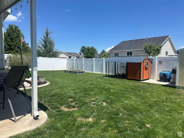 3863 W Augusta Dr S, Syracuse, UT 84075 - view of yard with a garden