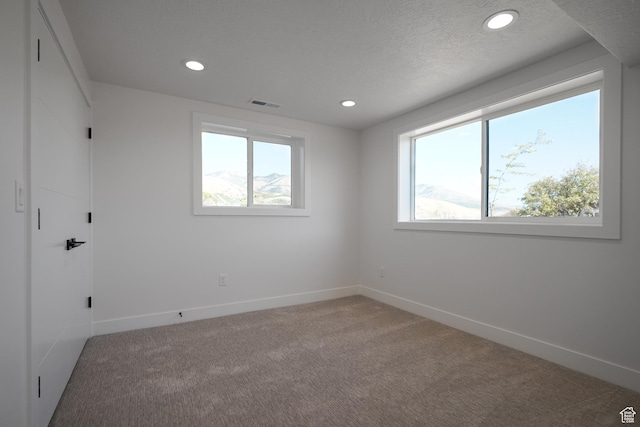 5866 N Fork Rd, Eden, UT 84310 - empty room with light carpet, recessed lighting, and baseboards