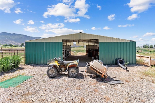 150 N 1015 W, Manti, UT 84642 - view of outbuilding with an exterior structure and a mountain view