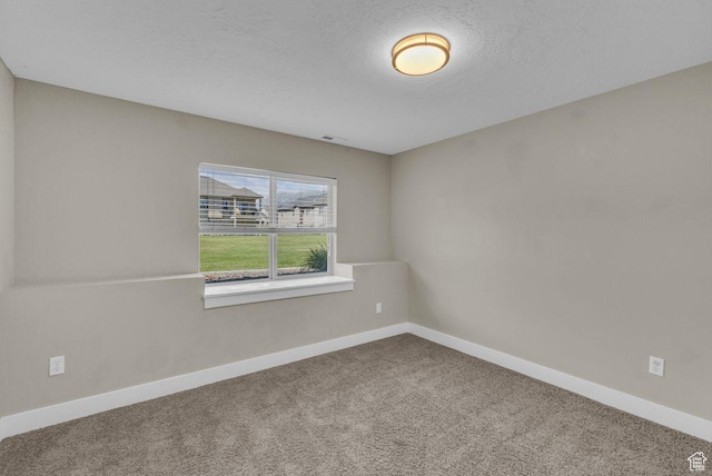 1848 W 645 S, Orem, UT 84059 - carpeted empty room with baseboards and a textured ceiling