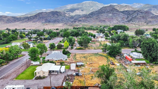 162 E 200 N, Monroe, UT 84754 - aerial view of property's location with a mountainous background