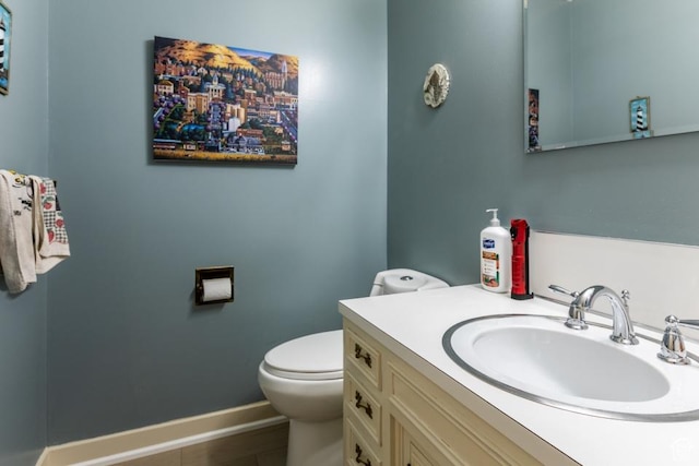 611 E 100 N, Brigham City, UT 84302 - half bathroom featuring toilet and vanity