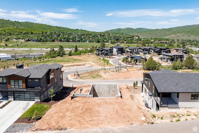 4169 W Discovery Way Unit 302, Park City, UT 84098 - aerial view of residential area featuring a mountain backdrop