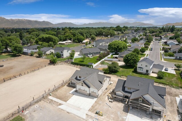 953 W 125 S, Lehi, UT 84043 - aerial perspective of suburban area with a mountainous background