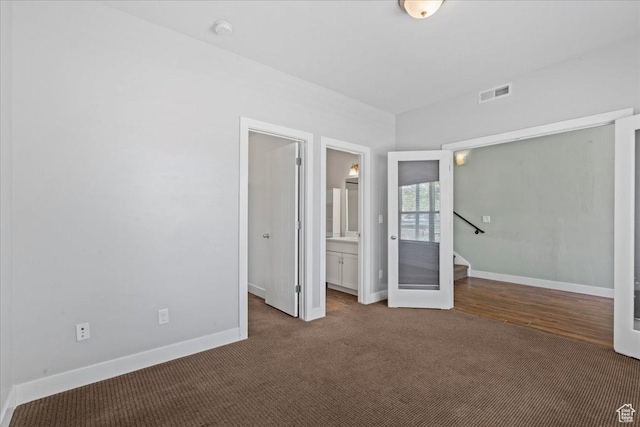 4746 W S Jordan Pkwy, South Jordan, UT 84009 - unfurnished bedroom with baseboards, carpet, and ensuite bath