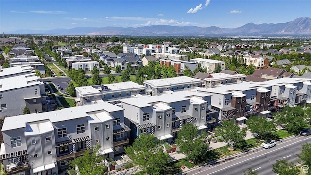 4746 W S Jordan Pkwy, South Jordan, UT 84009 - aerial perspective of suburban area with a mountain backdrop