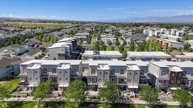 4746 W S Jordan Pkwy, South Jordan, UT 84009 - aerial view of residential area featuring a mountainous background