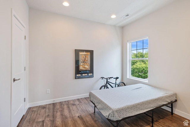 5206 W Mellow Way S, South Jordan, UT 84009 - office space with wood finished floors, baseboards, and recessed lighting