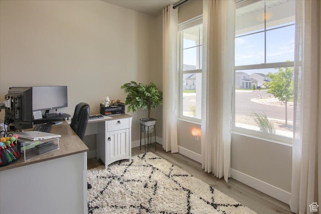 2895 S 2900 W, Syracuse, UT 84075 - office space featuring baseboards and light wood-style flooring