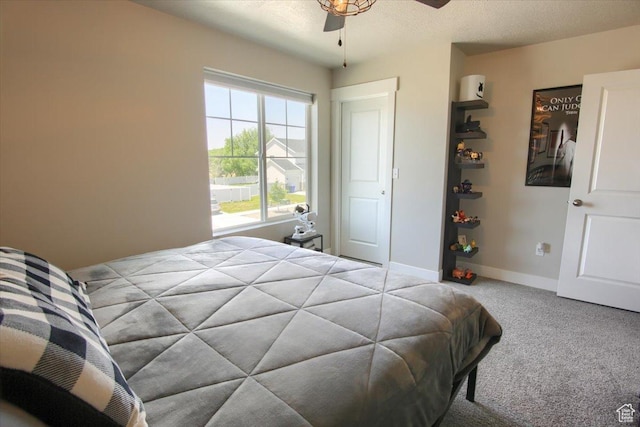 2895 S 2900 W, Syracuse, UT 84075 - bedroom featuring carpet flooring, baseboards, and ceiling fan