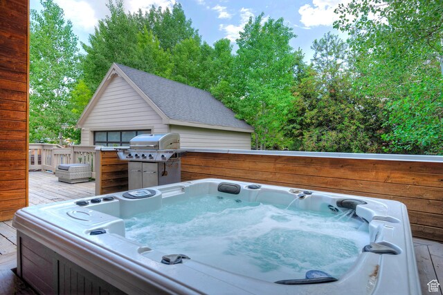 2300 Comstock Dr, Park City, UT 84060 - deck featuring grilling area