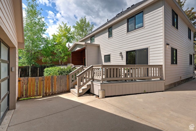 2300 Comstock Dr, Park City, UT 84060 - back of house featuring a patio
