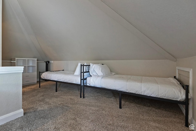 2300 Comstock Dr, Park City, UT 84060 - carpeted bedroom with vaulted ceiling