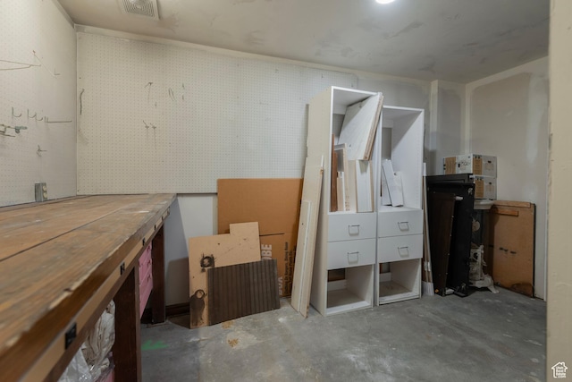 2300 Comstock Dr, Park City, UT 84060 - basement with a workshop area