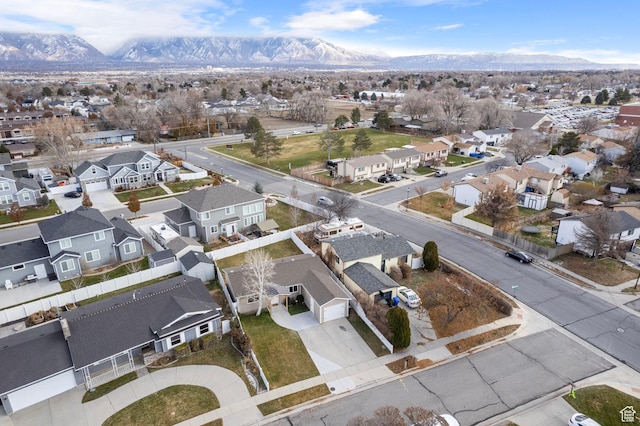 7935 S 2800 W, West Jordan, UT 84088 - aerial view of residential area featuring a mountain backdrop
