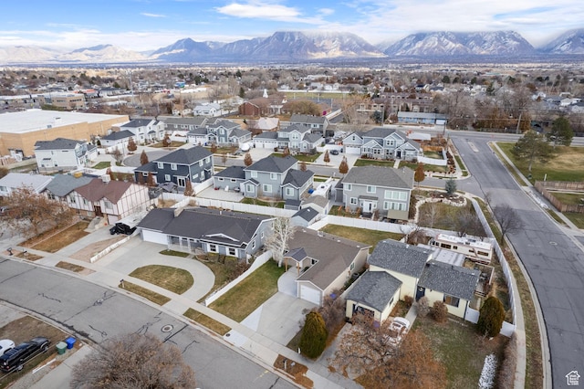 7935 S 2800 W, West Jordan, UT 84088 - aerial perspective of suburban area with a mountain backdrop